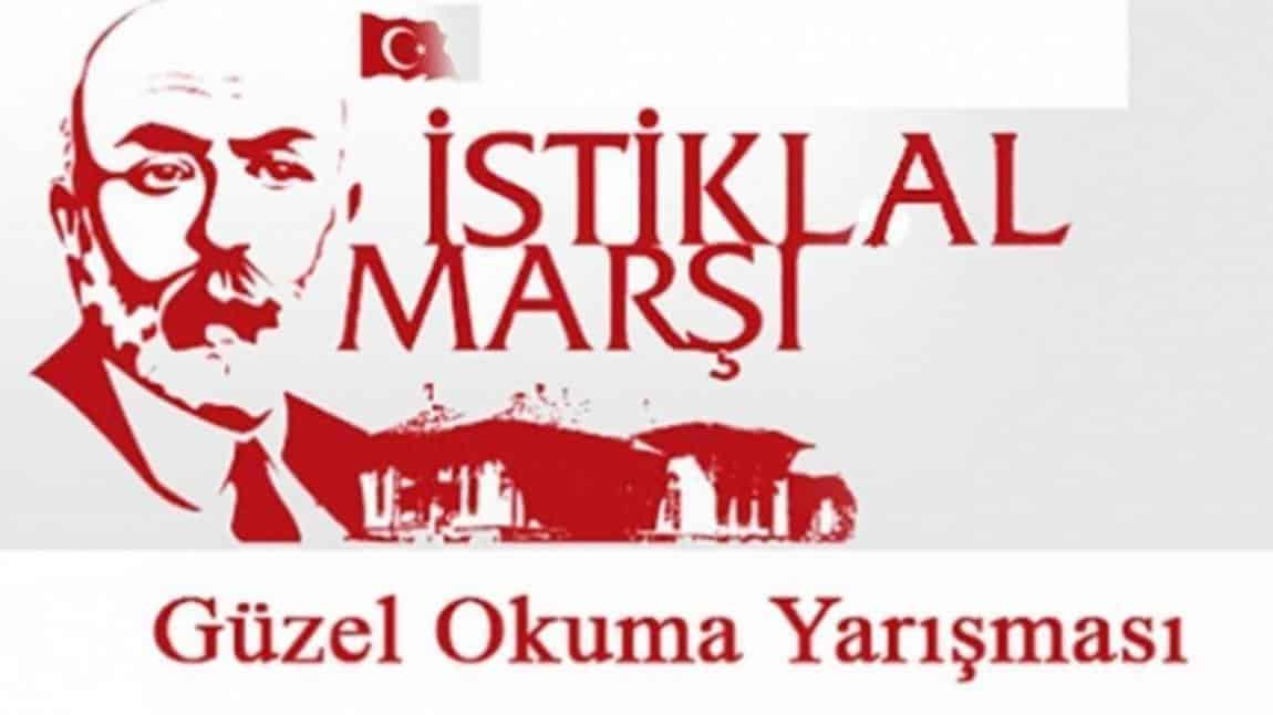 12 Mart İstiklal Marşı'nın Kabulü ve Mehmet Akif Ersoy'u Anma Günü ile 18 Mart Çanakkale  Zaferi ve Şehitleri Anma Günü Etkinlikleri Yarışmaları